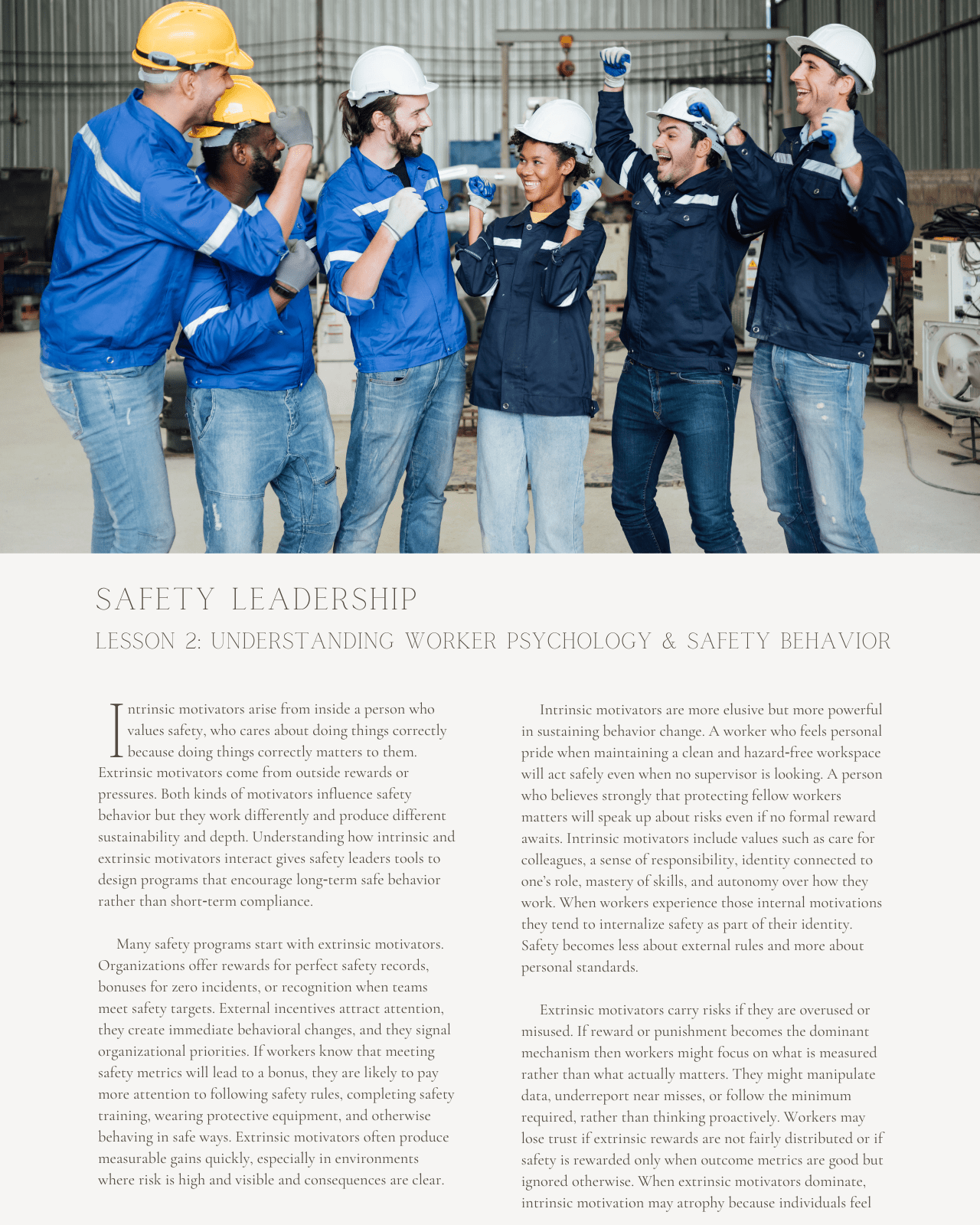 Safety Leadership: How to Build High-Engagement Cultures and Prevent Complex Failures - Safety Professionals Continuing Education, 15 Hours AllSafetyCE Points