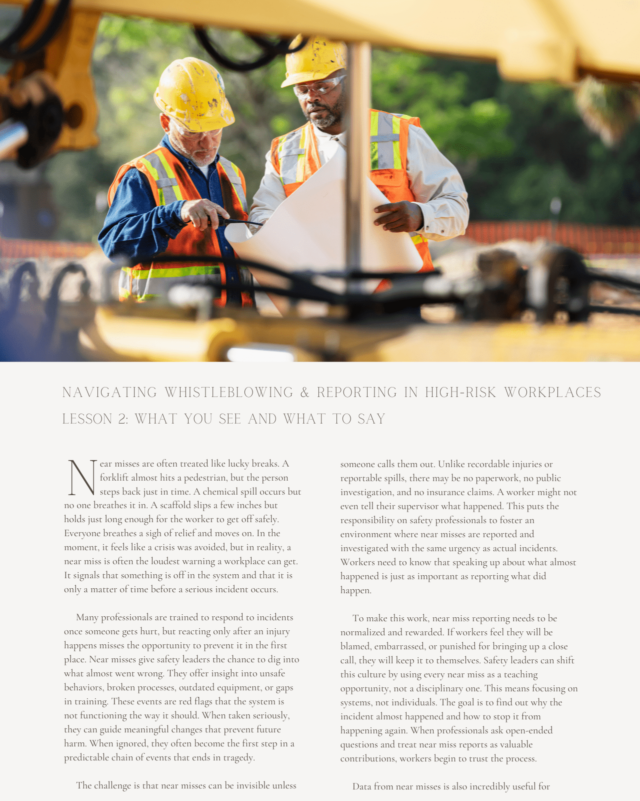 Ethics for the Safety Professional: Navigating Whistleblowing and Reporting in High-Risk Workplaces - Safety Professionals Continuing Education, Ethics, 5 Hours AllSafetyCE Points