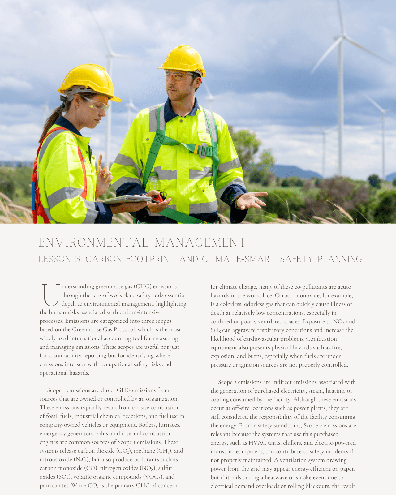 Environmental Management: Improving and Integrating Sustainability into Safety Systems - Safety Professionals Continuing Education, 10 Hours AllSafetyCE Points