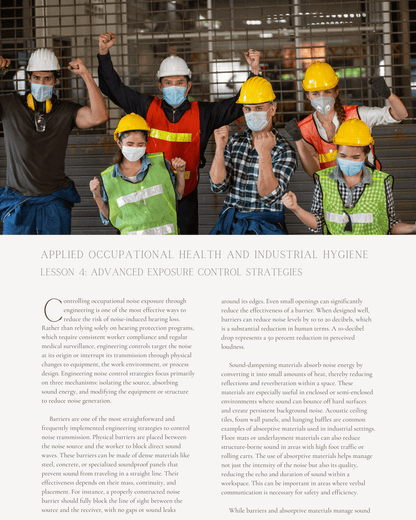 Integrating Exposure Science into Safety Systems: Applied Occupational Health and Industrial Hygiene - Safety Professionals Continuing Education, 20 Hours AllSafetyCE Points