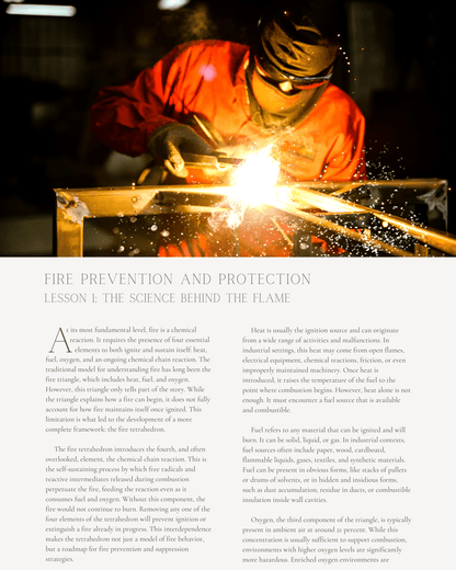 Fire Prevention and Protection: Hot Work Safety, Electrical Hazards & NFPA Standards - Safety Professionals Continuing Education, 30 Hours AllSafetyCE Points