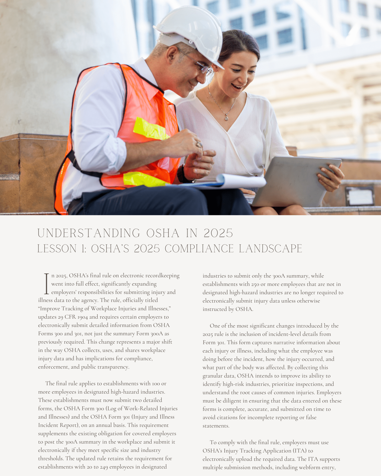 Understanding OSHA in 2025: What’s New, What’s Enforced, and What Safety Professionals Must Know - Safety Professionals Continuing Education, 20 Hours AllSafetyCE Points