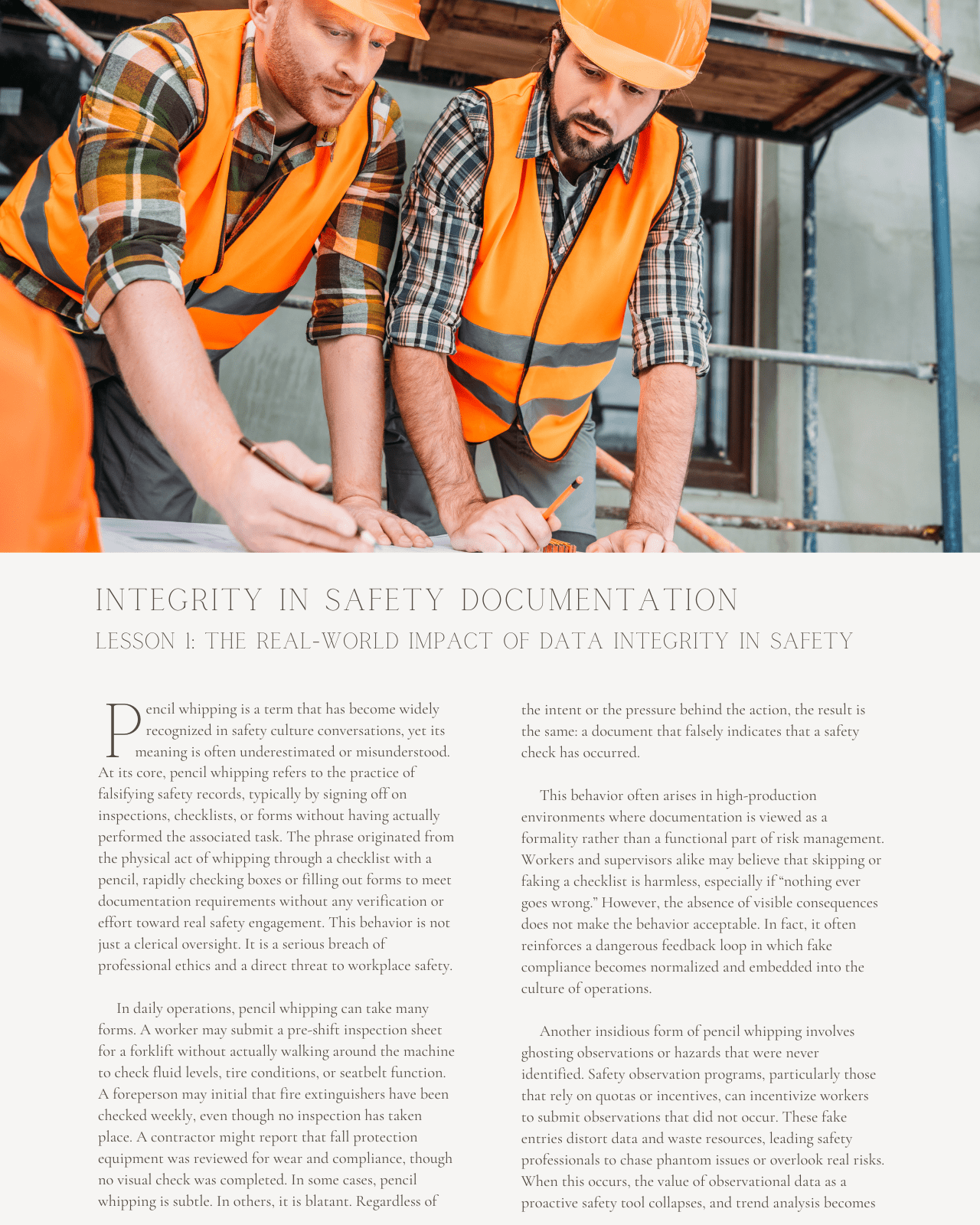 Integrity in Safety Documentation: Ethics, Accuracy, and Accountability - Safety Professionals Continuing Education, Ethics, 5 Hours AllSafetyCE Points